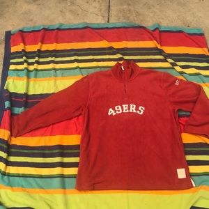 Nfl san francisco 49ers fleece jacket xl